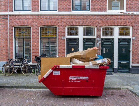 Professional team performing office clearance in a Brixton workspace