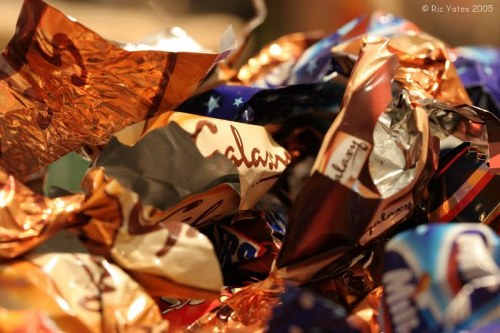 Specialist handling hazardous waste during clearance